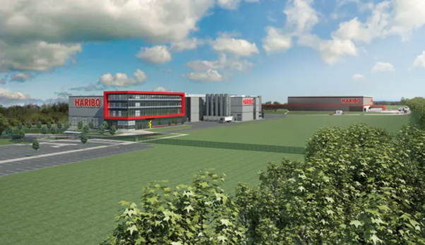 Haribo Castleford Facility Extension – LV Cable Installation